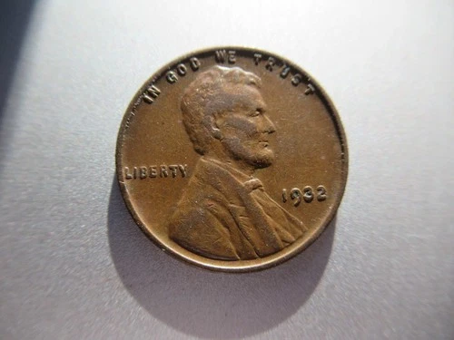 1932 P Lincoln Wheat Penny Cent  F - VF