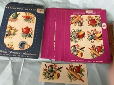 Assorted 39 vintage sheet decals Vintage by Meyercord Duo and eagle.