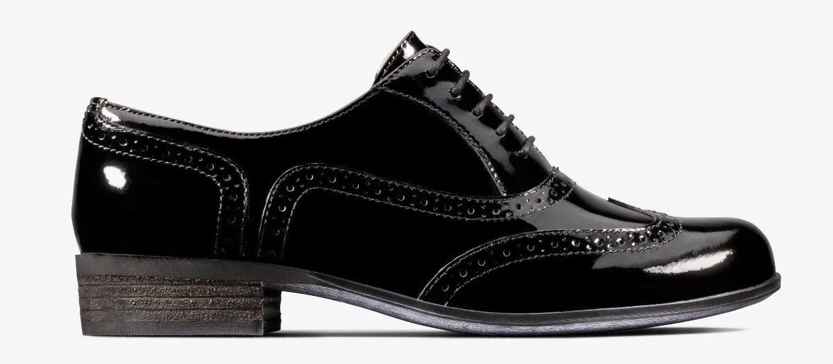 Clarks Patent Leather Lace Up Flats for Women for sale | eBay