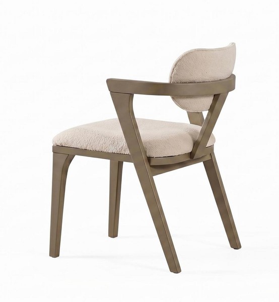 Stuhl Beige Modernen Komfortabel Harmonisch Minimalistisch Elegant-image