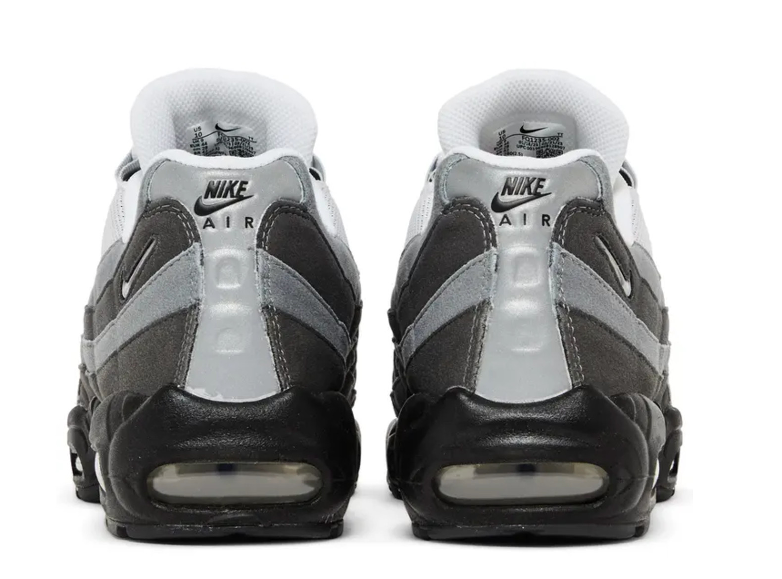 SIZE 8 MENS - NEW Nike Air Max 95 Jewel Swoosh Cool Grey White FQ1235 002 RARE image 7