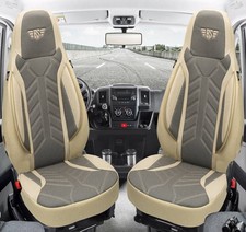 Schonbezüge Sitzbezüge für BMW 3er E46 Bj 1998-06 in Beige/Grau DPL509