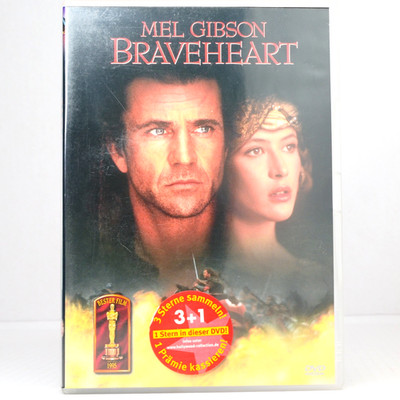 Braveheart DVD Mel Gibson Sophie Marceau