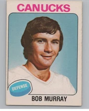 1975-76 O-Pee-Chee #386 Bob Murray Hockey Vancouver Canucks V104041