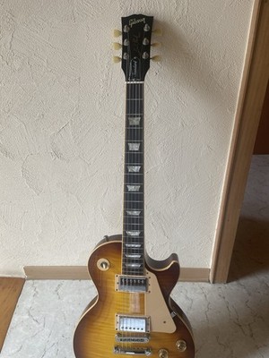Gibson Les Paul Traditional Standard iced tea burst Gitarre Koffer USA