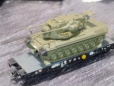 Märklin 4MFOR 48716 Schwerlastwagen der DB mit Flugabwehrpanzer Cheetah