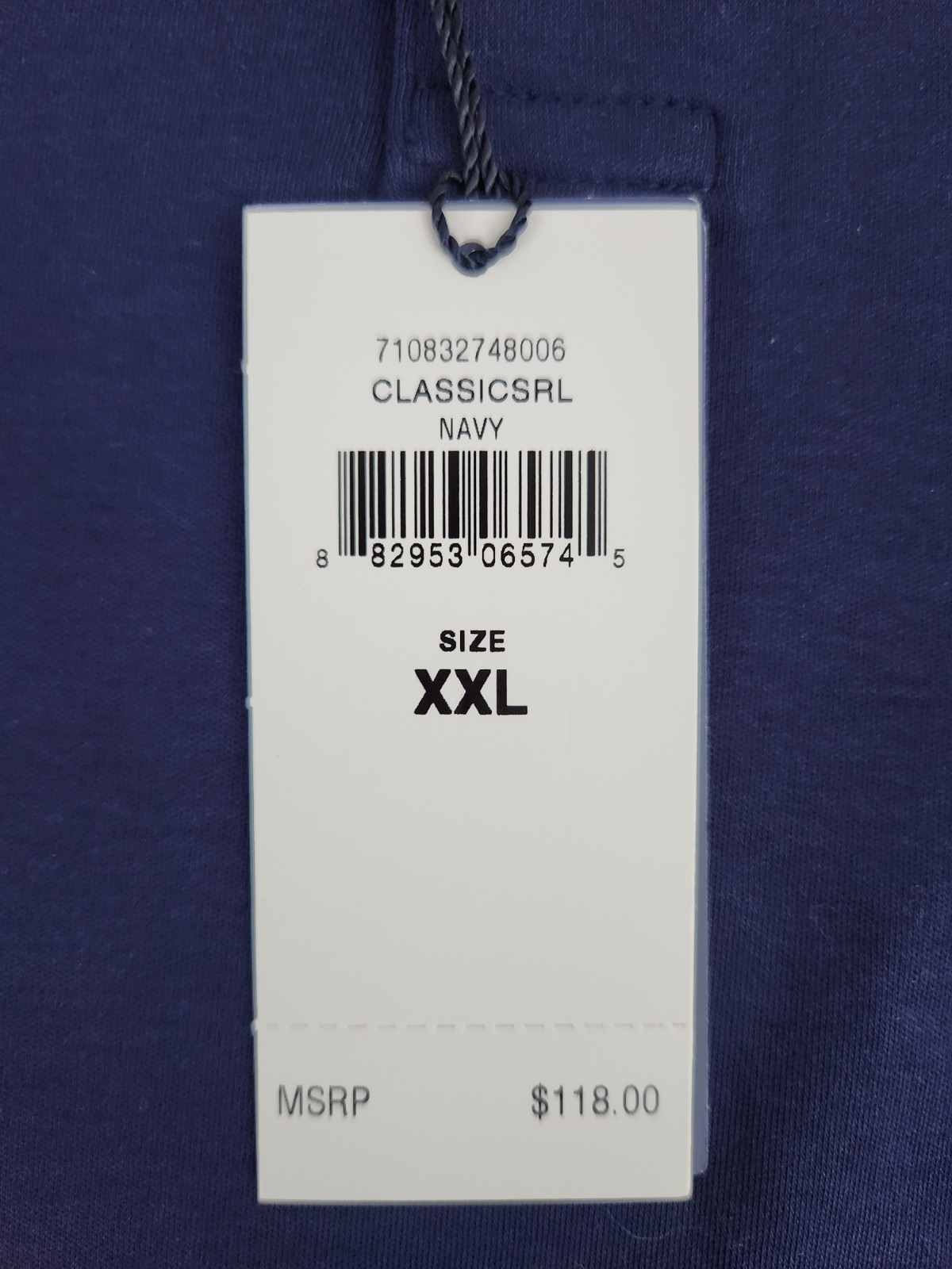 Polo Ralph Lauren Classic Fit Soft Touch Navy Polo Shirt Men's Size 2XL New thumbnail 5