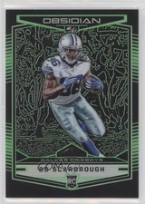 2018 Panini Obsidian Electric Etch Green 16/25 Bo Scarbrough #182 c2t
