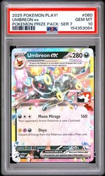 Umbreon ex 060/131 Prize Pack Series 7 Holo