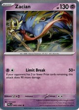 Zacian 045/094 ME02: Phantasmal Flames Pokémon Card TCG