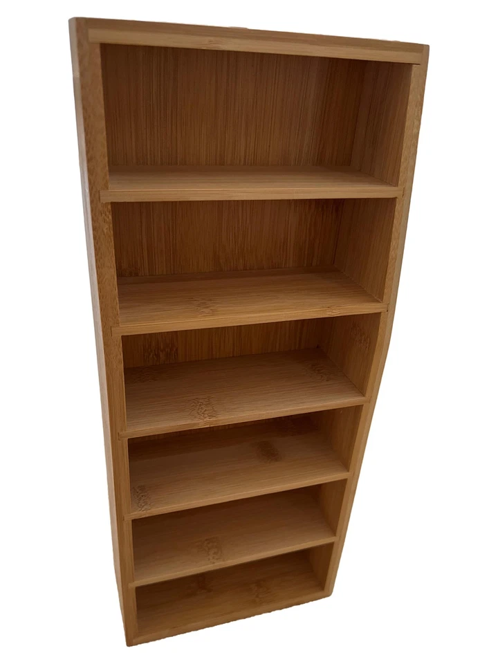 KESPER Universaler Organizer Regal 6 Fächer Holz Beige 15x7x35 cm