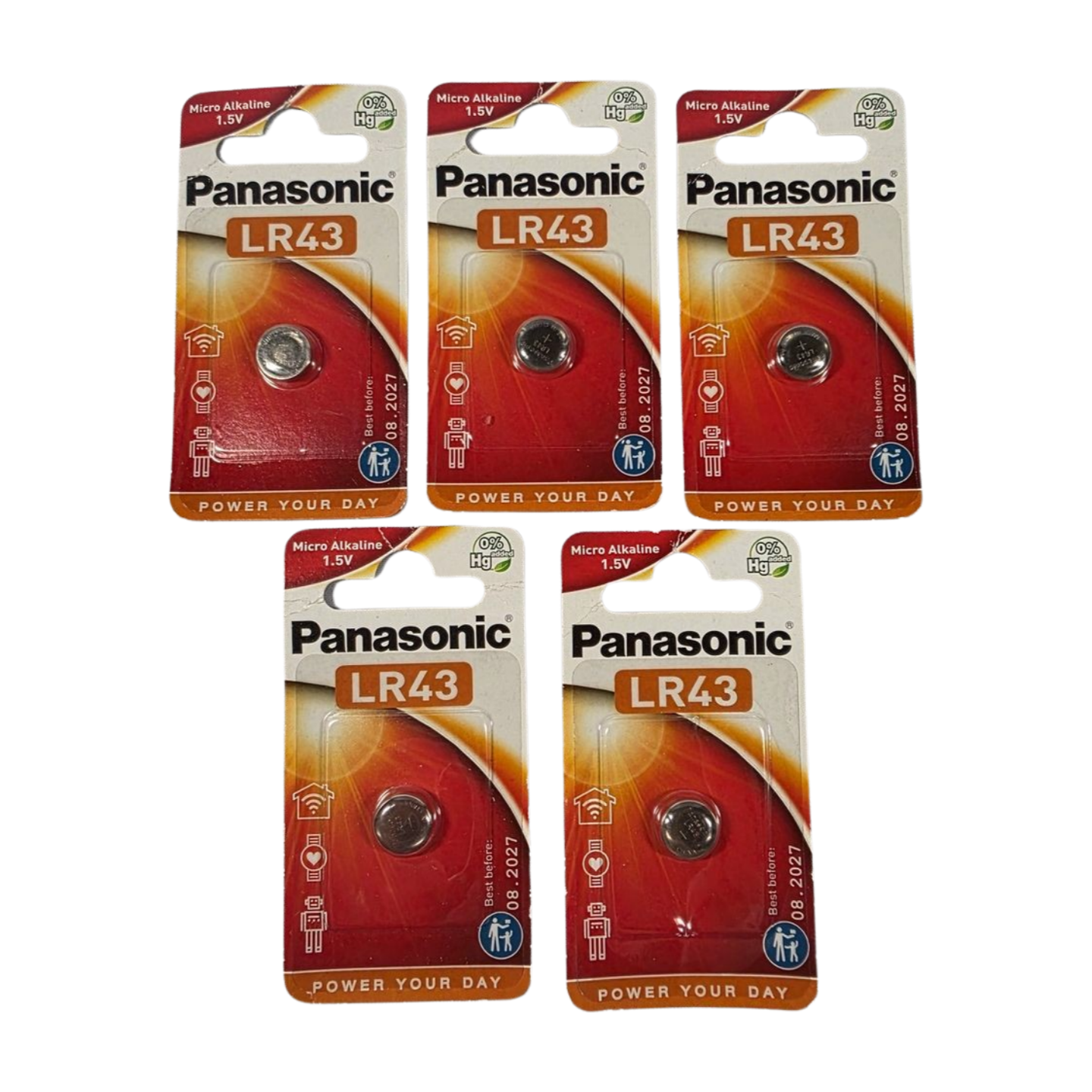 Panasonic Micro Alkaline (1 Stk., LR43, 70 mAh), Batterien + Akkus - Bild 2
