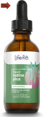 Life-Flo Liquid Iodine plus 150 Mcg, Iodine Supplement for Thyroid Support,* He