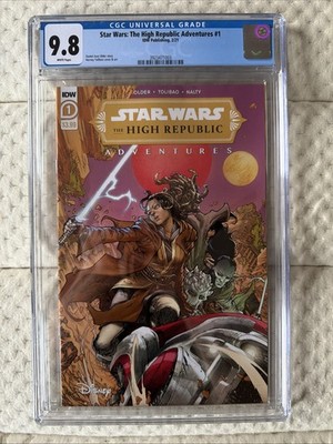  Star Wars: The High Republic Adventures  #1 CGC 9.8 (2021 IDW Marvel) 1st Lula