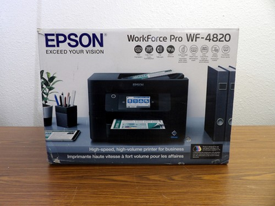 #ad Epson Workforce Pro WF 4820 Wireless Color Inkjet All In One Printer Black $79.99
