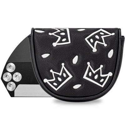 Lab Golf OZ.1 Black Putter Cover Magnetic Closure Mallet