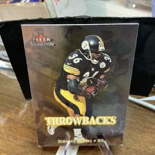 Jerome Bettis Steelers Throwbacks 2000 Fleer Tradition #8 of 20