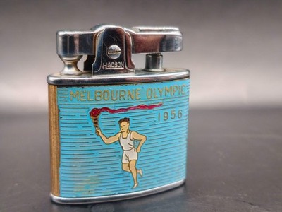 Vintage HADSON  Melbourne Olympic 1956  Lighter   Japan | Australia Map | Rare