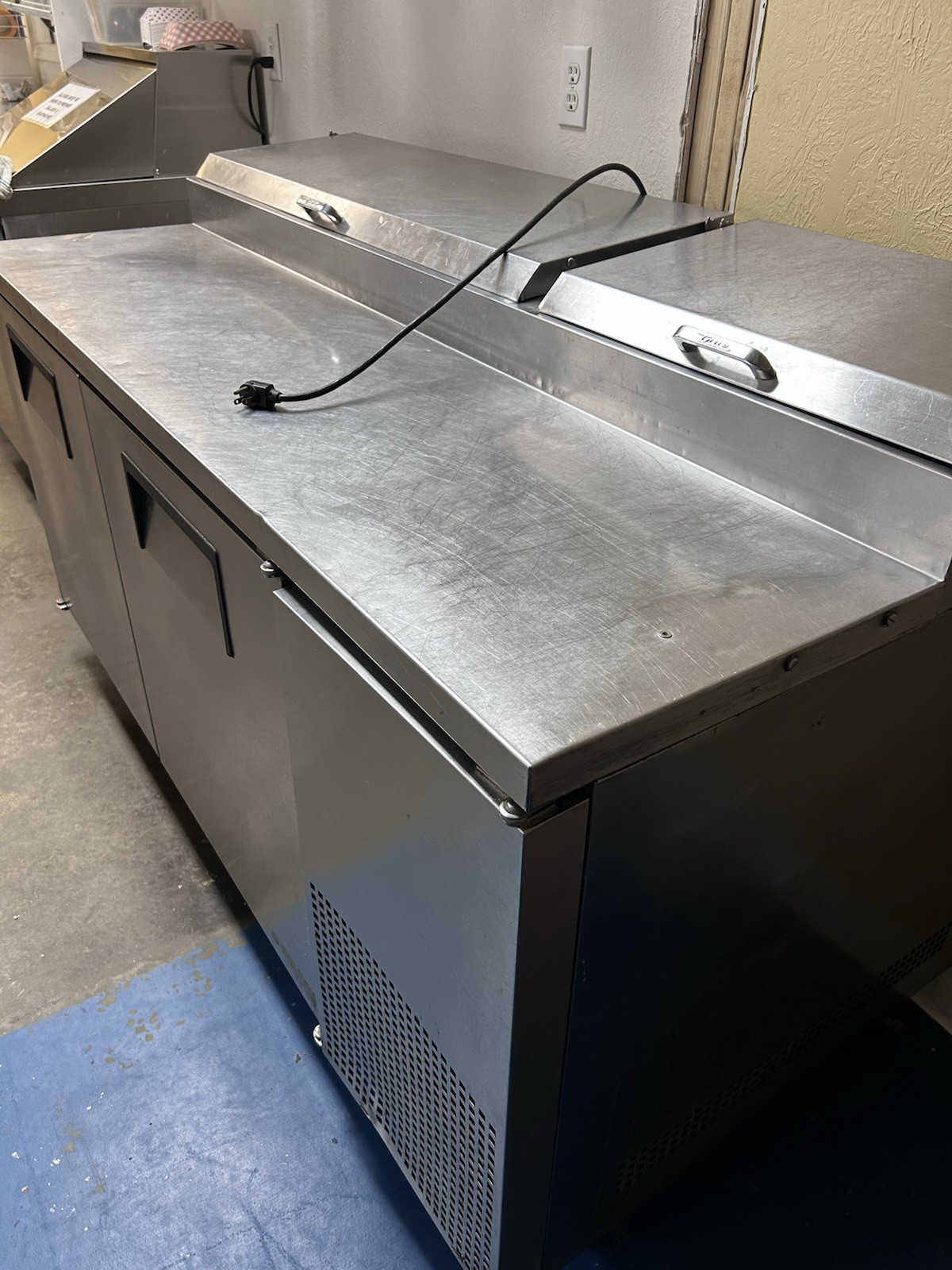 Stainless Steel Commercial Refrigerated Prep Table 2 Doors S