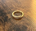 SPARKLING OVERLAPPING Authentic PANDORA ROSE GOLD Plated RING 7 — photo 2