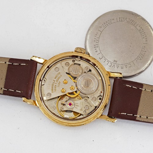 1970s Caravelle mechanical unisex Japan gold plated wristwatch cal. Bulova 11DP - Picture 8 of 12