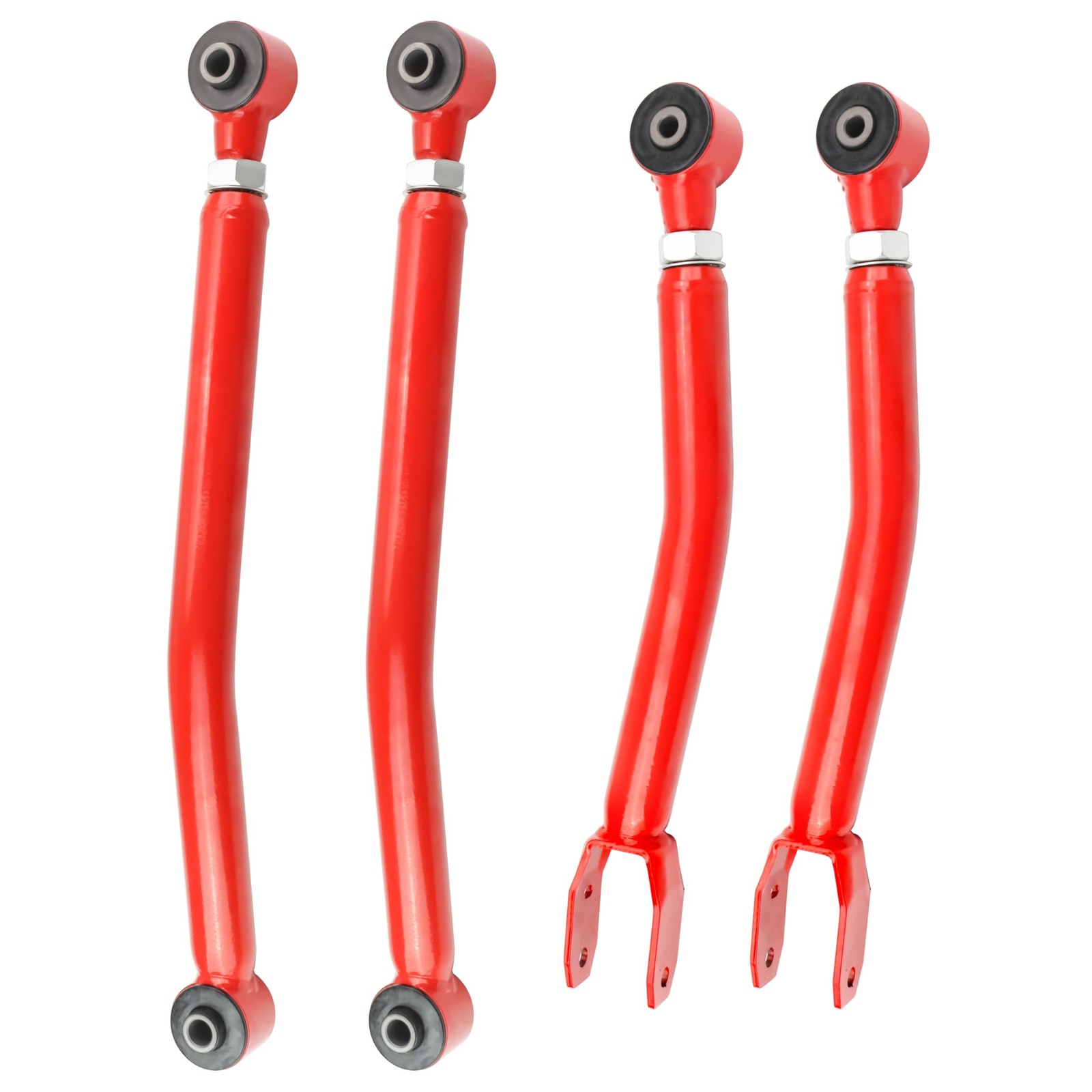 0-4.5" Lift Adjustable Front Control Arms for 2018-2024 Jeep Wrangler JL/JLU,...