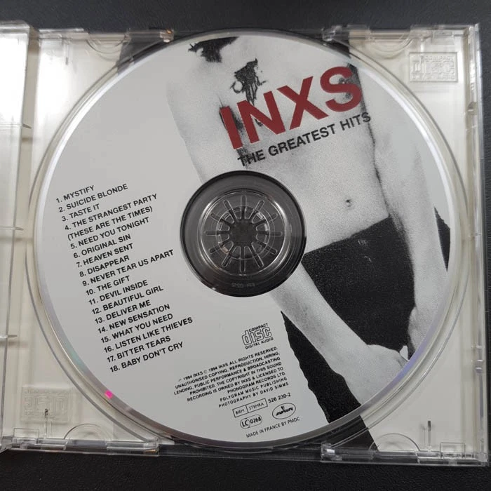 INXS The Greatest Hits FRANCE PMDC EX/EX(CD) - Bild 3 von 4