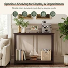 Console Entryway Sofa Table Rectangular Display Table for Living Room Hallway