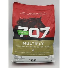 Formula 707 Multifly Feed-Thru Fly Control for Horses 10lb Bag 182 Scoops 60310