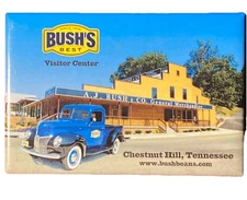 BUSH’S BEST BAKED BEANS Visitor Center Fridge Magnet - Tennessee USA Souvenir 3”