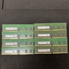 Lot Of 8 Micron 8GB DDR4-2666 ECC RDIMM PC4-2666V Server Ram-Grade B
