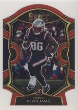 2020 Panini Select Concourse Red Prizm Die-Cut Devin Asiasi #100 0k1n