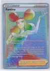 Fantina 206/196 Rainbow Rare Lost Origin Pokemon Lightly Played