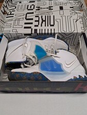 Nike Kyrie 6 GS White Sapphire Multi Color Basketball Shoes Size 6Y BQ5599