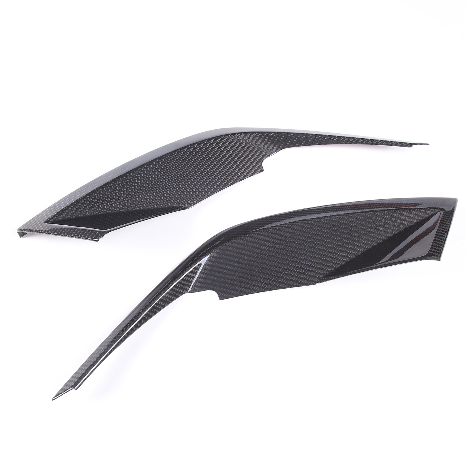 2PCS Real Carbon Fiber Rear Tail Light Cover Fit for Lamborghini URUS 2018-2022