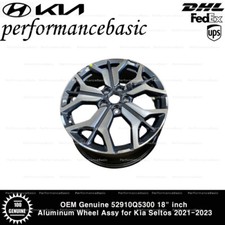 OEM Genuine 52910Q5300 18" inch Aluminum Wheel Assy for Kia Seltos 2021-2023