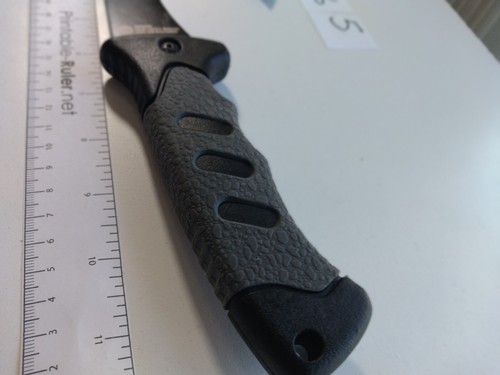 CAMMILUS 11" HACHATT 4.25" HOJA BORDE BISELADO, GOMA AGARRE ANTIDESLIZANTE $9 / OBO - Imagen 6 de 7