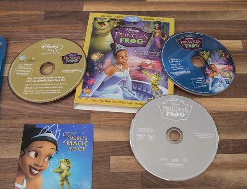 Die Prinzessin und der Frosch Blu-ray mit Slipper - signiert von Regisseuren & anderen - Bild 2 von 6