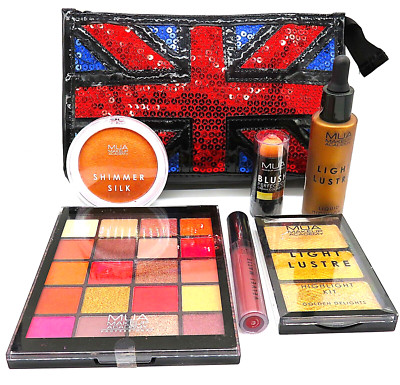 MUA MAKEUP ACADEMY 6-TEILIGES BIG NIGHT OUT KOSMETIKSET NEU & VERSIEGELT KOSTENLOSER VERSAND!!!