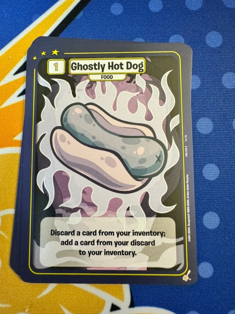 Neopets Battledome TCG Ghostly Hot Dog 1st Edition | eBay