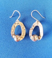 SUNDANCE CATALOG .925 Sterling Silver Small Dangle Earrings - NEW