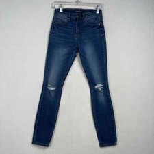 Aeropostale Women’s Jeans 6 Flex Effects Aero Cheeky Legging Stretch Knees Out