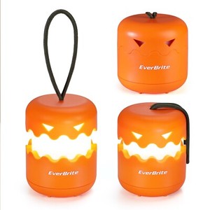 NIYANGLE 12er Set Halloween LED Halskette – Blinkender Kürbis-Anhänger, Buntes Party-Zubehör Für Damen & Kinder