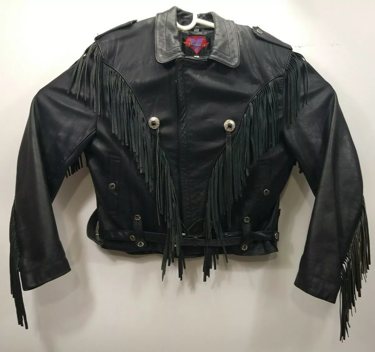 Tassel clearance motorcycle jacket