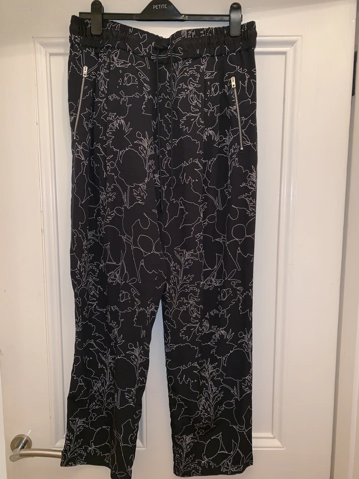 Rag & Bone Silk Trousers Size L BNWT * - Image 3 of 4