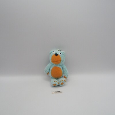 Monsieur Kumao C2212C Bear Keychain 4'' Mascot Plush Toy Doll Japan