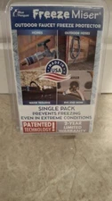 Single Pack Freeze Miser Outdoor Faucet Freeze Protector - BRAND NEW