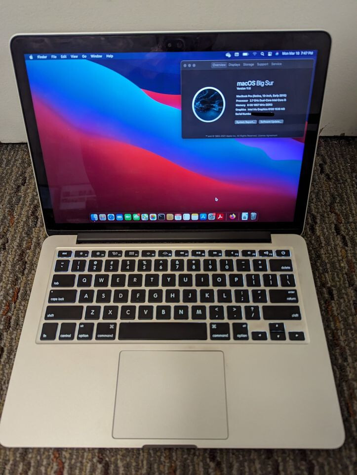 2015 Macbook Pro 8GB 256GB SSD | eBay