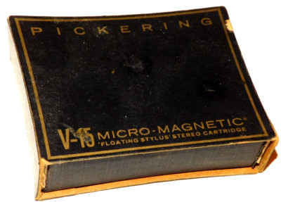 Pickering XV-15/625E cartridge BOX ONLY