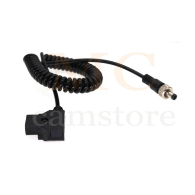 ATOMOS Monitor Coiled Power Cable Locking DC to D Tap for Video Devices PIX-E7